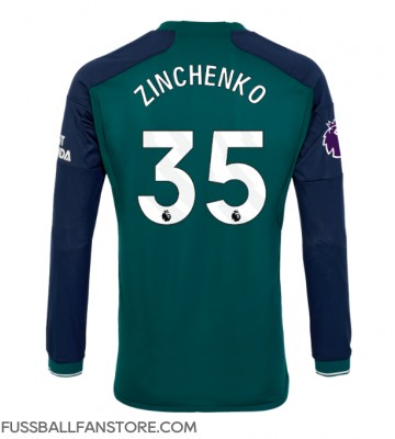 Arsenal Oleksandr Zinchenko #35 Replik 3rd trikot 2023-24 Langarm